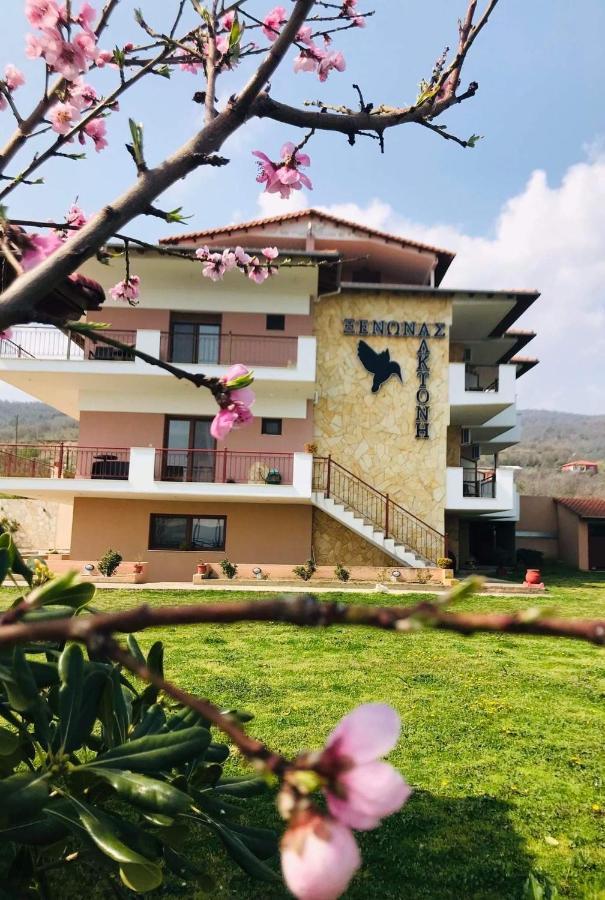 Guesthouse Alkioni Lithotopos Bagian luar foto